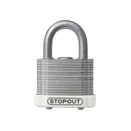 Accuform STOPOUT LAMINATED STEEL PADLOCKS KDL966WT KDL966WT